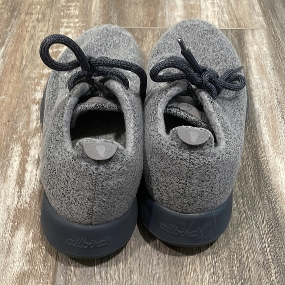 Allbirds Gray Wool Sneakers 8 - Picture 3 of 7